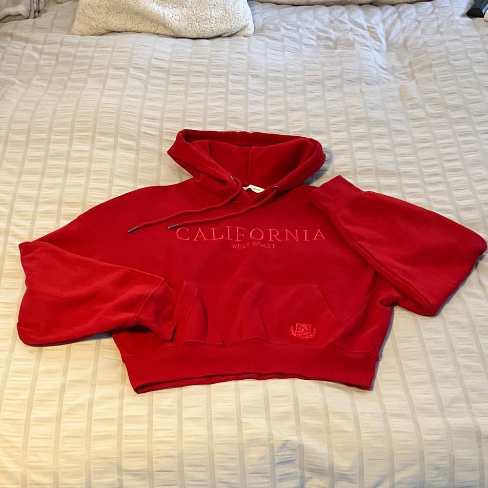 BLUENOTES Vibrant Red Hoodie  XS
